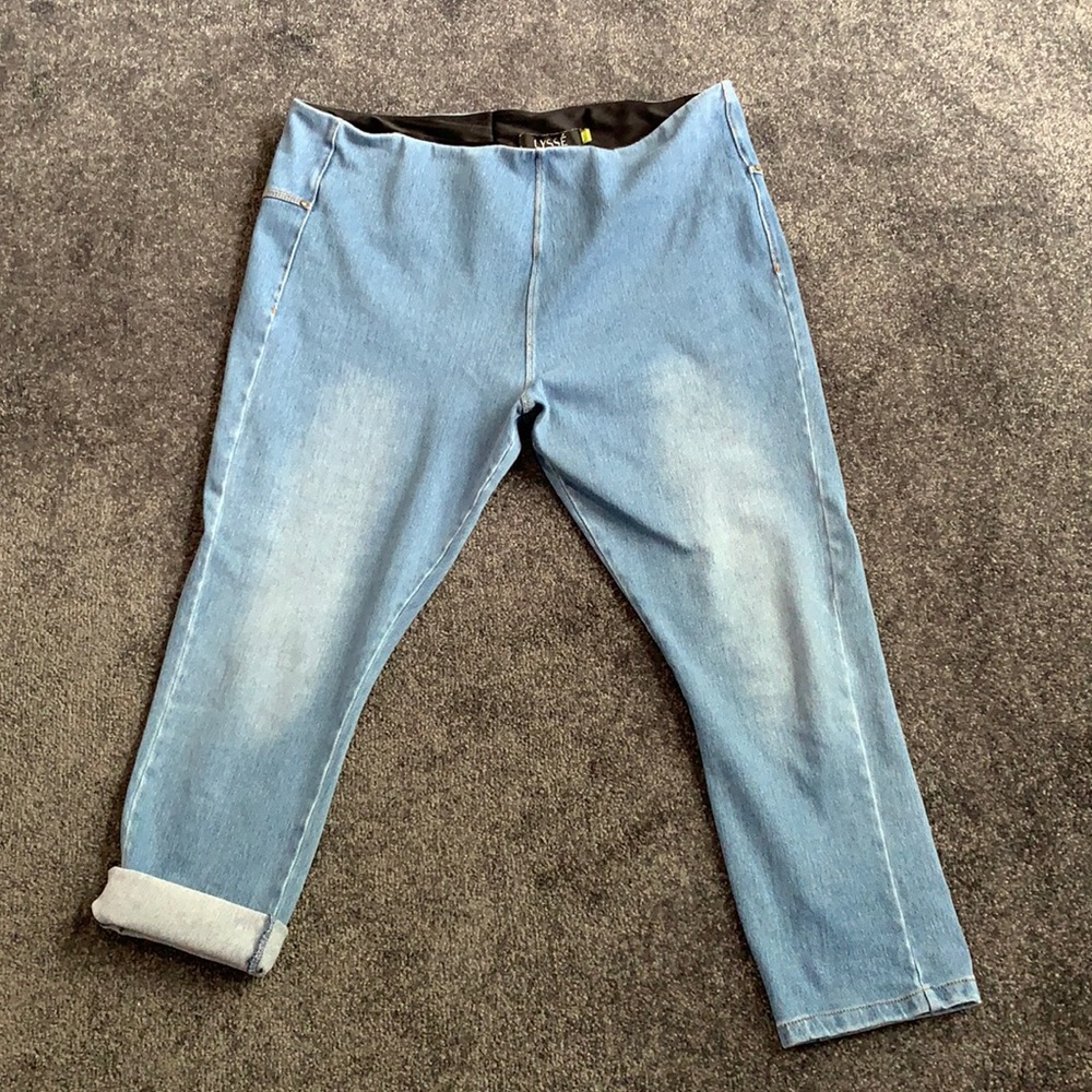 LYSEE crop/ankle light denim Jean